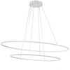 108W LED pakabinamas šviestuvas LEO, baltas, 3000/4000K, dimeriuojamas, 01-3342