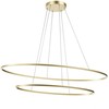 108W LED pakabinamas šviestuvas LEO, bronzos sp., 3000/4000K, dimeriuojamas, 01-3300