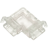 10mm LED juostos kampinė jungtis, skaidri, CORN10