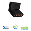 V-tac 10W akcentinis šviestuvas į magnetines sistemas, juodas, 4000K