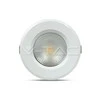 Bikuvalt 10W LED įleidžiamas šviestuvas, apvalus, 3000K