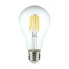 V-tac 10W LED filamentinė lemputė, E27, A60, 3000K