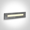 10W LED įleidžiamas sieninis lauko šviestuvas, nerūdijančio plieno sp., 3000K, 68072C/W