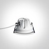 10W LED įleidžiamas šviestuvas, baltas, 3000K, 10110G/W/W