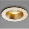 10W LED įleidžiamas šviestuvas MT 144 LED, aukso sp., 3000K