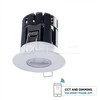 Bikuvalt 10W LED įleidžiamas šviestuvas V-TAC, IP65, dimeriuojamas, valdomas bluetooth ryšiu