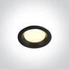 10W LED įleidžiamas vidaus/lauko šviestuvas, juodas, 3000/4000/5000K, IP54, 10110BX/B/V