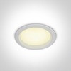 10W LED įleidžiamas vonios šviestuvas, baltas, 3000/4000/6000K, IP44, 10110U/W/V
