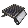 10W LED lauko šviestuvas V-TAC, su saulės baterija, juodas, 4000K (natūraliai balta)