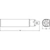 Ledvance 10W LED lemputė DULUX, G24q-3, baltos matinės sp., 4000K