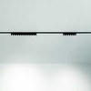 10W LED linijinės sistemos šviestuvas DEVA, juodas, 3000K, 332734