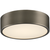 10W LED lubinis šviestuvas DINS, matinės nikelio sp., 2700/3000/4000K, dimeriuojamas, IP44, P0395072NMDT