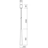10W LED pakabinamas šviestuvas BOTERA, rusvos sp., 3000K, dimeriuojamas, 01-4406