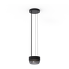 10W LED pakabinamas šviestuvas PIXEL, juodos/dūmų sp., 2700K, C4040090N