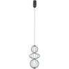 10W LED pakabinamas šviestuvas RABEL, matinės juodos sp., 3000K