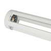 V-tac 10W LED pastatomas lauko šviestuvas, baltas, 4000K, IP65