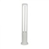 V-tac 10W LED pastatomas lauko šviestuvas, baltas, 4000K, IP65
