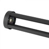 V-tac 10W LED pastatomas lauko šviestuvas, juodas, 6400K, IP65