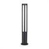 V-tac 10W LED pastatomas lauko šviestuvas, juodas, 6400K, IP65