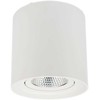 10W LED paviršinis pakreipiamas lubinis šviestuvas PC 01, matinės baltos sp., 4000K
