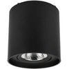 10W LED paviršinis pakreipiamas lubinis šviestuvas PC 01, matinės juodos sp., 4000K
