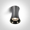 Lubinis šviestuvas 10W LED paviršinis šviestuvas, tamsaus chromo sp., GU10, 12105K/DC