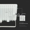 V-tac 10W LED prožektorius, baltu korpusu, 4000K