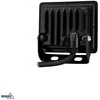 Kafler 10W LED prožektorius KASTEL, juodas, 4000K, IP65, 110°
