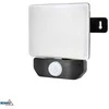 Bemko 10W LED prožektorius su judesio davikliu LFX, juodas, 4000K, IP65, 110°