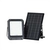 V-tac 10W LED prožektorius su saulės baterija, juodas, 4000K