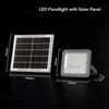 10W LED prožektorius su saulės baterija ir judesio davikliu, pilkas, 6000K