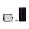 V-tac 10W LED prožektorius su saulės baterija, juodas, 6400K