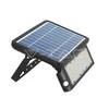 10W LED prožektorius V-TAC, 4000K (natūraliai balta), juodas, su saulės baterija
