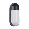 10W LED sieninis fasado šviestuvas, juodas, 3000K, IP54, E318