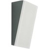 10W LED sieninis fasado šviestuvas, tamsiai pilkas, 3000K, IP65, E416