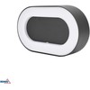 Sieninis šviestuvas Bemko 10W LED sieninis fasado šviestuvas VALIT, grafito sp., 3000K, IP65, 120°