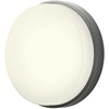 Sieninis šviestuvas 10W LED sieninis lauko šviestuvas URANIA, tamsiai pilkas, 3000K, IP65