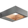10W LED sieninis lauko šviestuvas WALD, tamsiai pilkas, 3000K, IP65, 90508