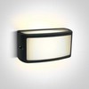 10W LED sieninis šviestuvas, antracito sp., 3000K, 67474A/AN/W