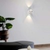 V-tac 10W LED sieninis šviestuvas, baltas, 3000K, šviečia į viršų ir į apačią