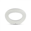 V-tac 10W LED sieninis šviestuvas, baltas, IP65, 3000K
