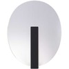 Viokef 10W LED sieninis šviestuvas EVA, skaidrus/antracito sp., 3000K, 4277600