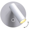 10W LED sieninis šviestuvas NEVADA, baltas, 3000K, dimeriuojamas, 4340700
