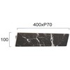 10W LED sieninis šviestuvas SELENA, juodas, 3000K, 4320300
