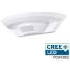 Lubinis šviestuvas 10W LED sieninis šviestuvas su PIR judesio davikliu, baltas, 4000K, IP54, CREE LED chip