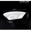 Lubinis šviestuvas 10W LED sieninis šviestuvas su PIR judesio davikliu, baltas, 4000K, IP54, CREE LED chip