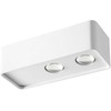 10W LED sieninis šviestuvas YUKI, matinės baltos sp., 3000K, dimeriuojamas, 01-3693