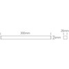 10W LED šviestuvas į magnetines sistemas FLAT, juodas, 3000/4000/5000K, 48V, 120°, 43100FB/B/V