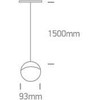 10W LED šviestuvas į magnetines sistemas MINI/MIDI/MAXI/P&P, juodas, 3000/3500/4000K, 48V, 42136/B/V