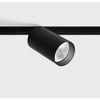 10W LED šviestuvas TUB M NB į magnetinę sistemą IN_LINE, juodas, 3000K, 6°, DALI